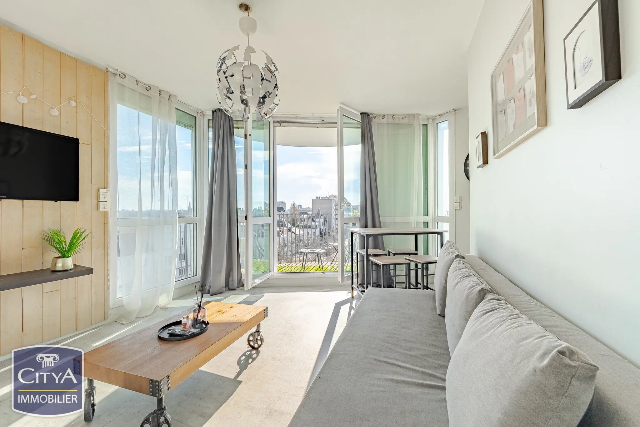 Appartement 2 pièces 38m²