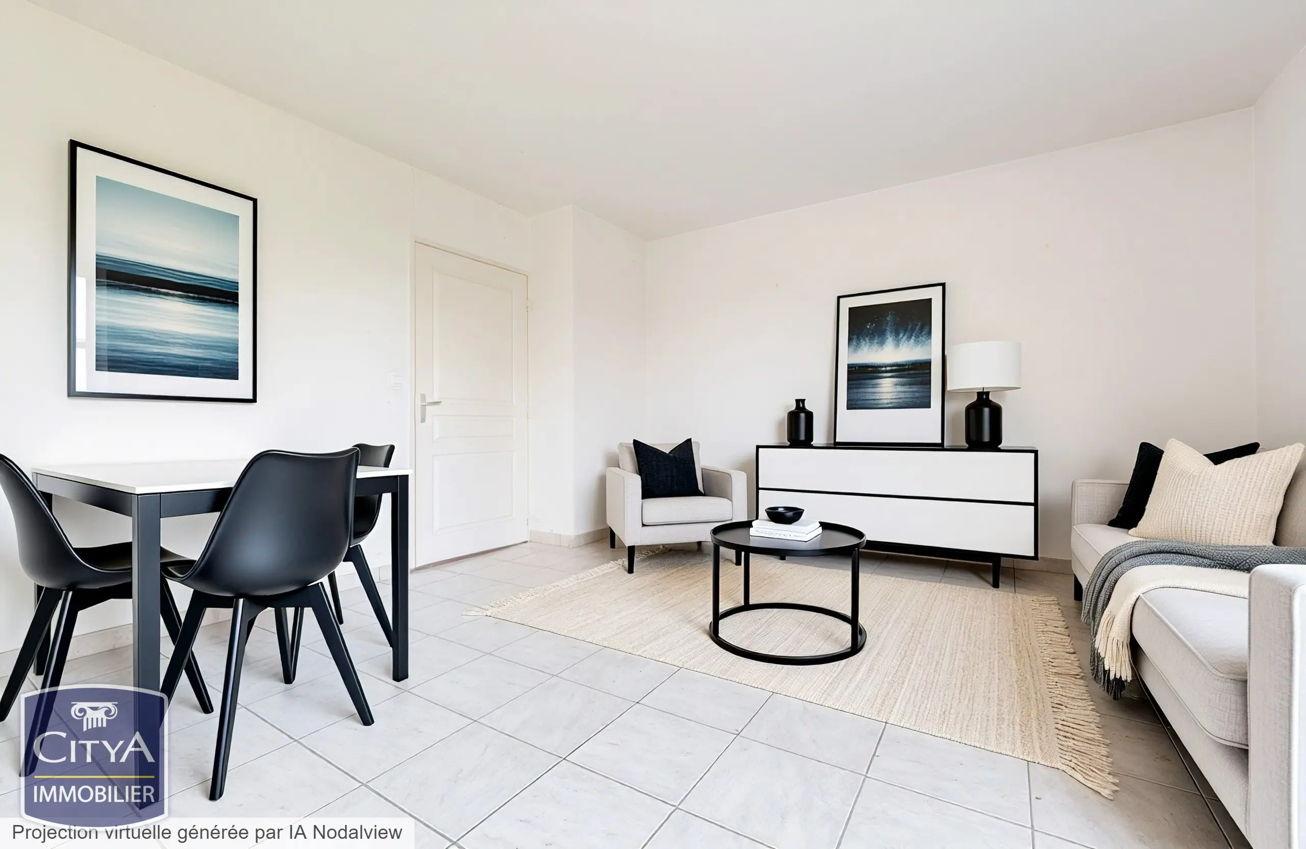 Appartement 3 pièces 65m²