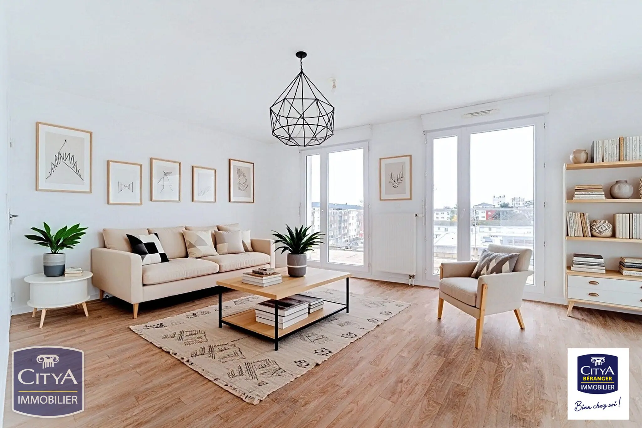 Appartement 3 pièces 60.47m²