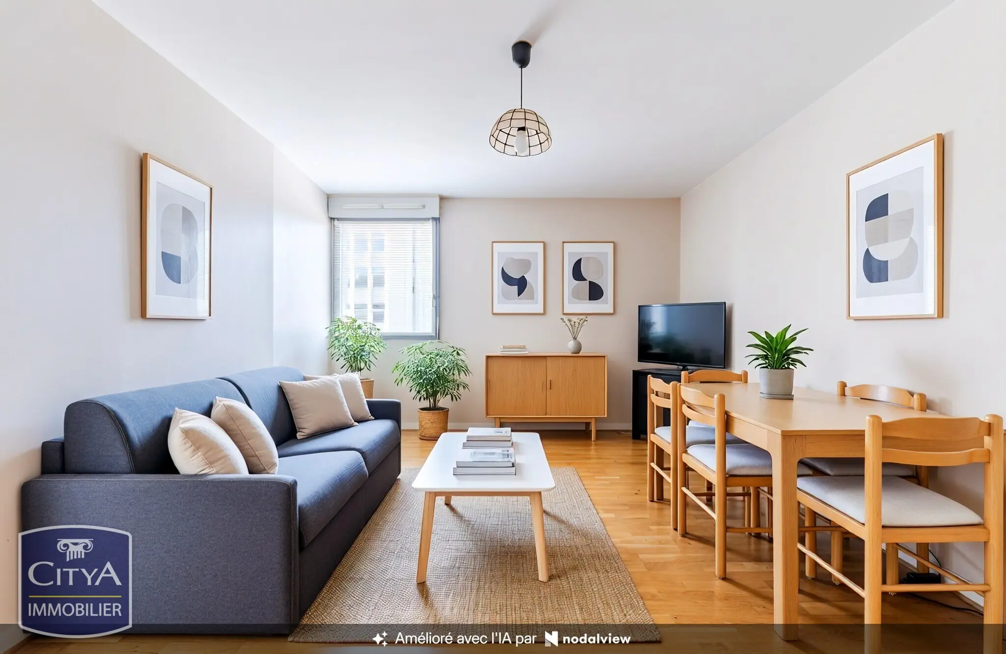 Appartement 2 pièces 54.6m²