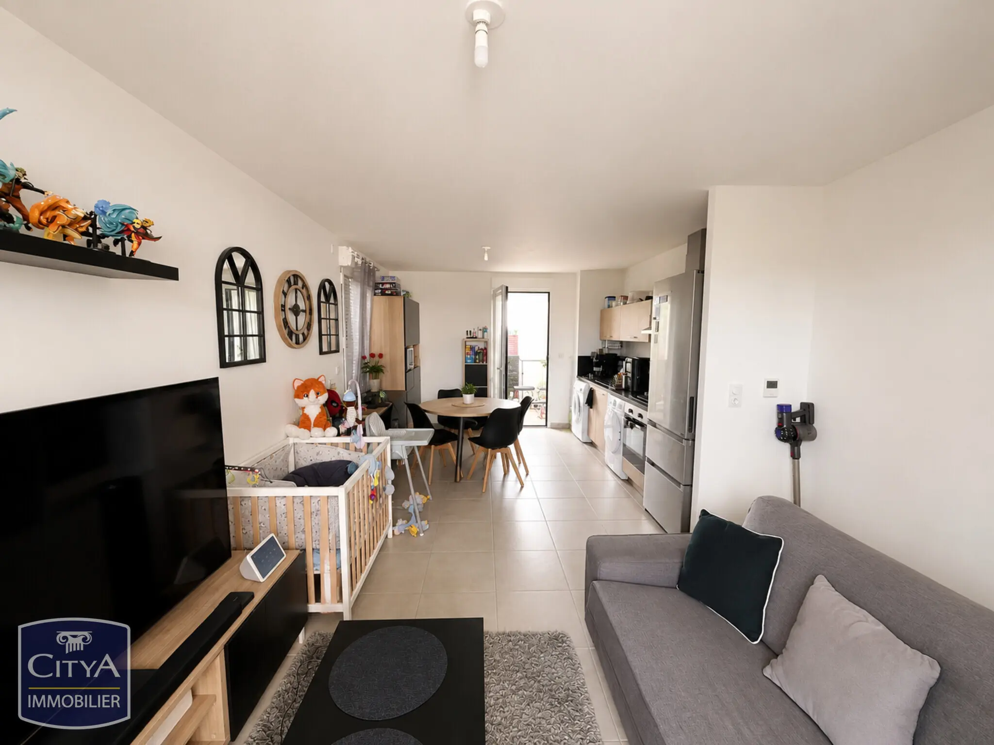 Appartement 3 pièces 61m²
