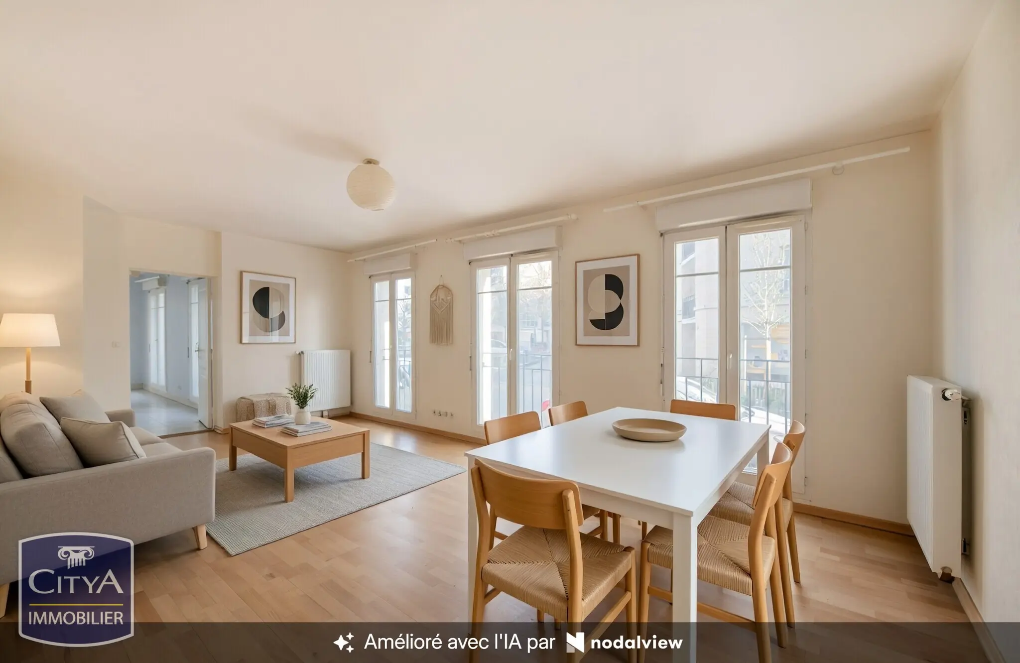 Appartement 3 pièces 72.43m²
