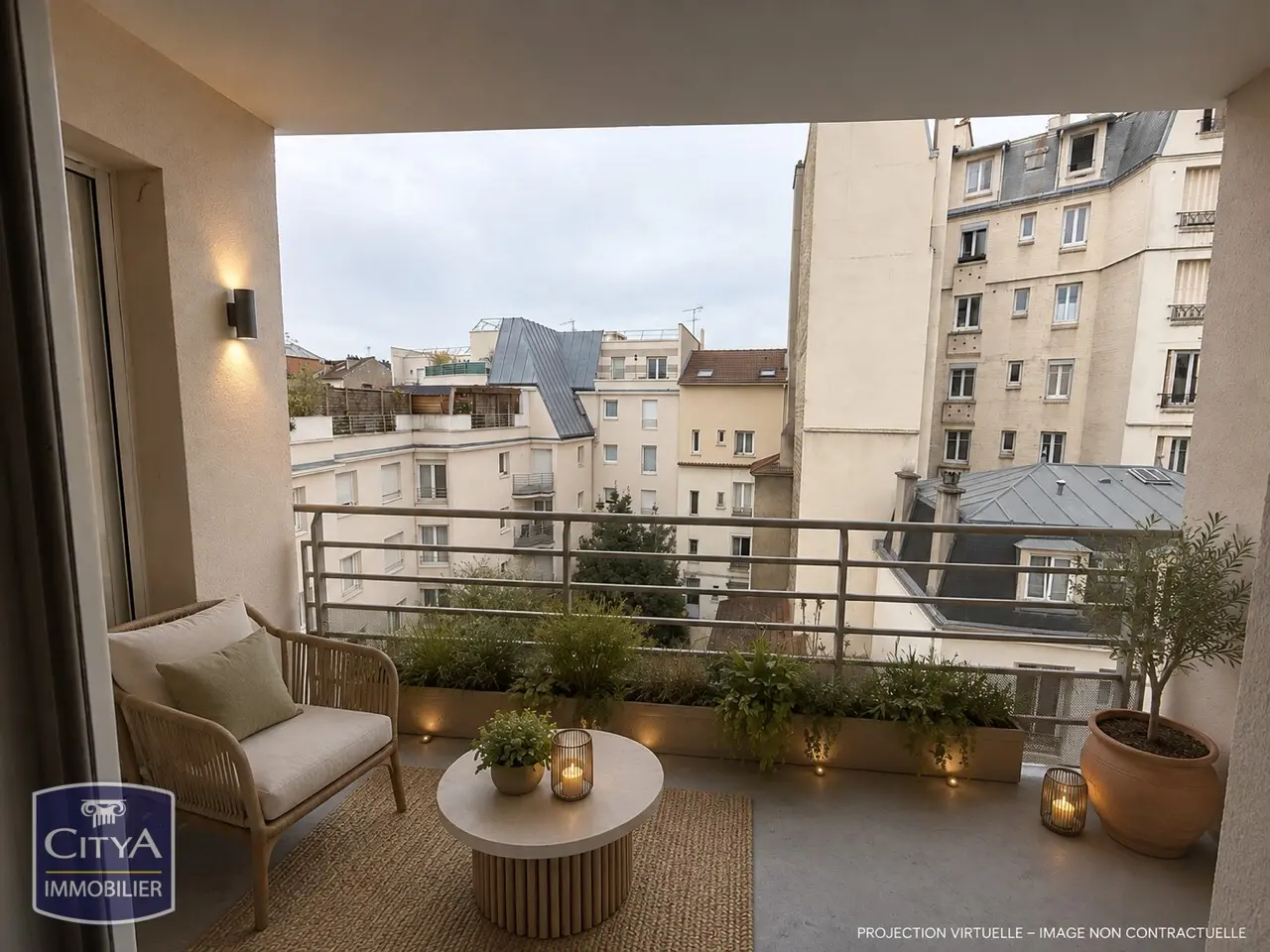Appartement 4 pièces 90.91m²
