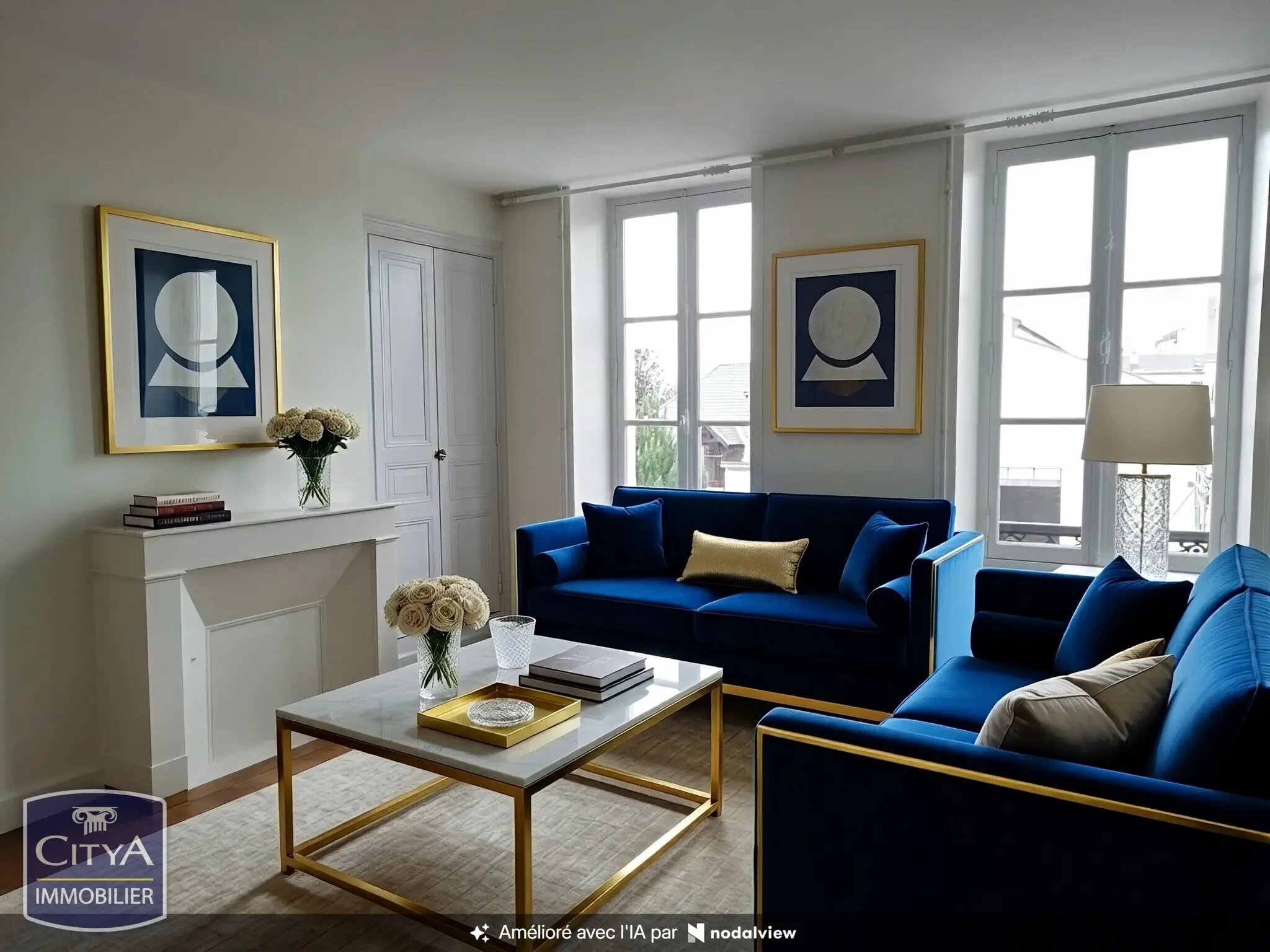 Appartement 2 pièces 45m²