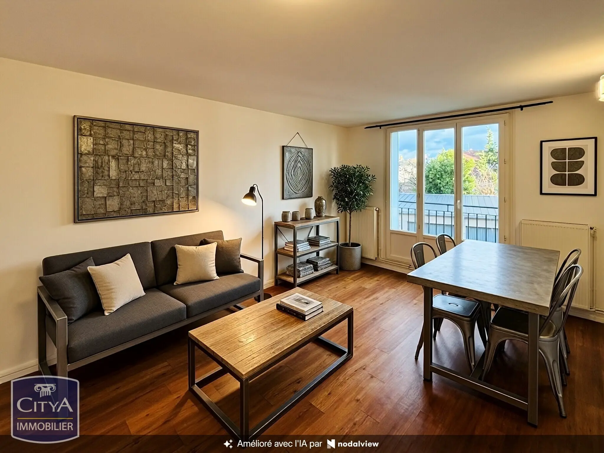 Appartement 3 pièces 58m²