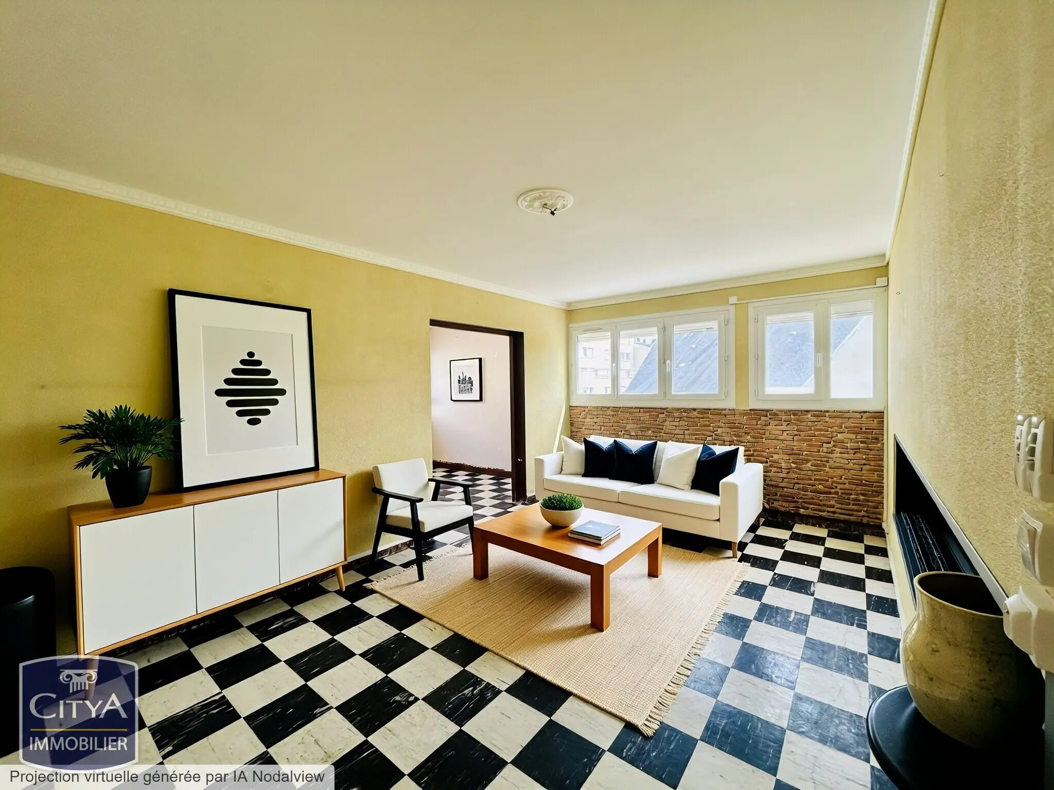 Appartement 3 pièces 75m²