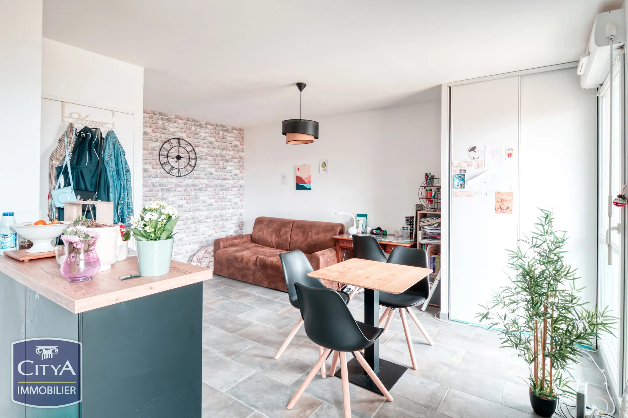 Appartement 1 pièces 24.56m²