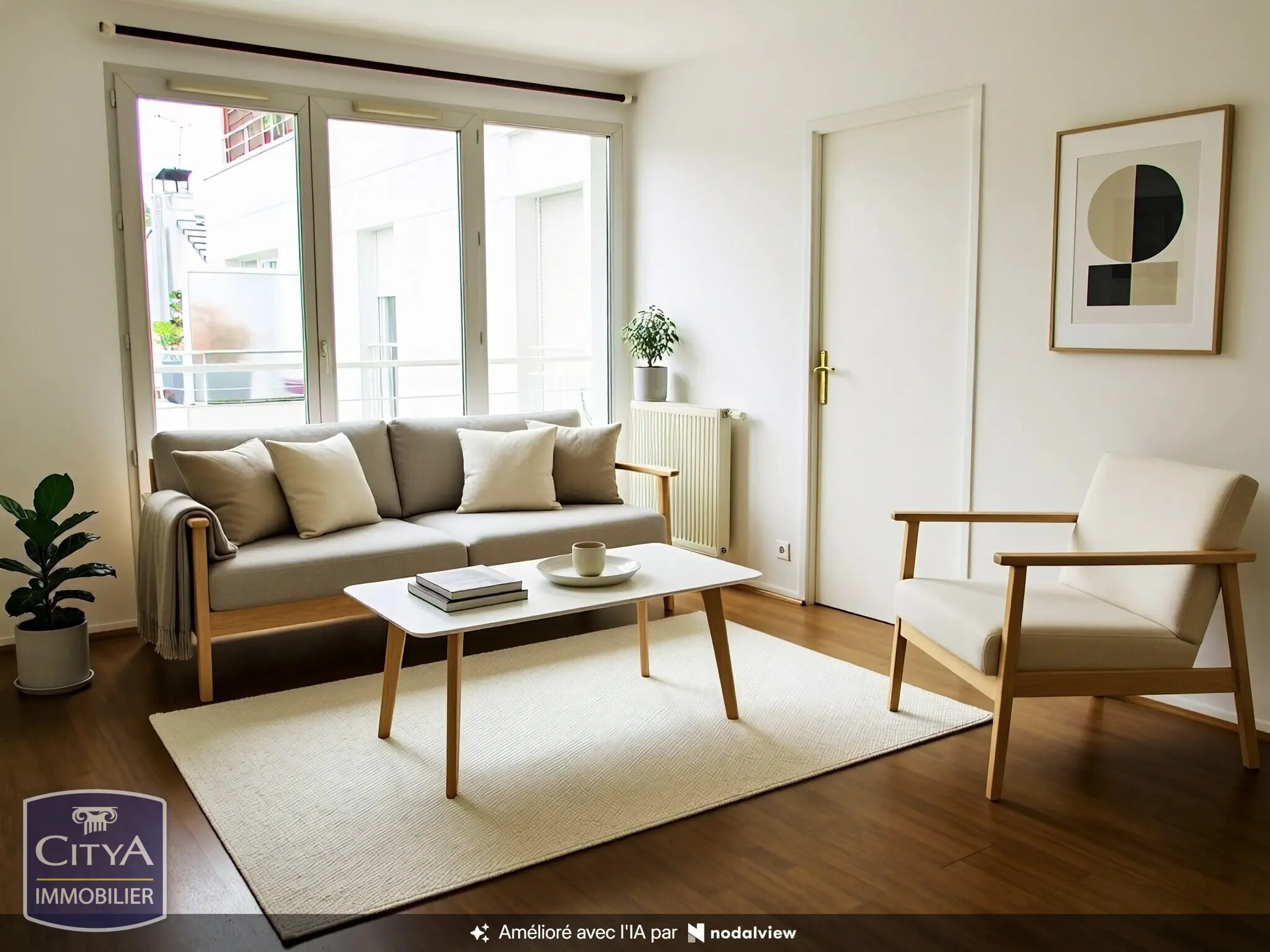 Appartement 2 pièces 45m²
