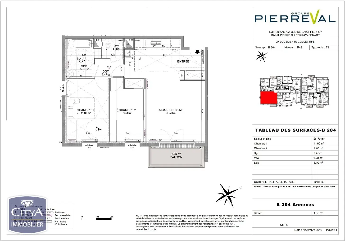 Appartement 3 pièces à Saint-Pierre-du-Perray — photo 12