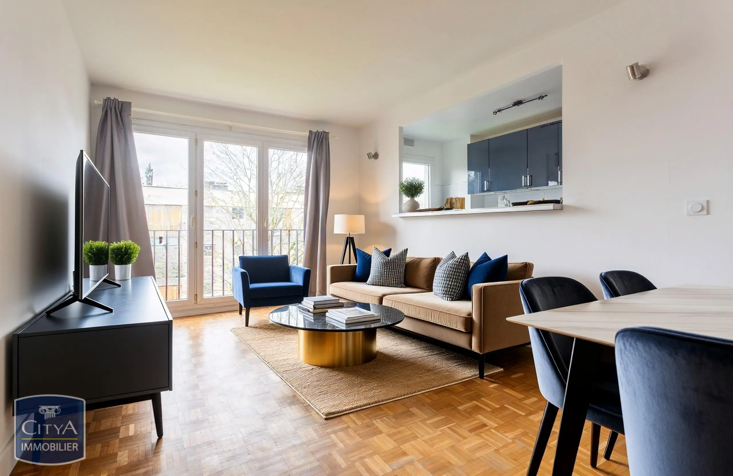Appartement 2 pièces 44m²
