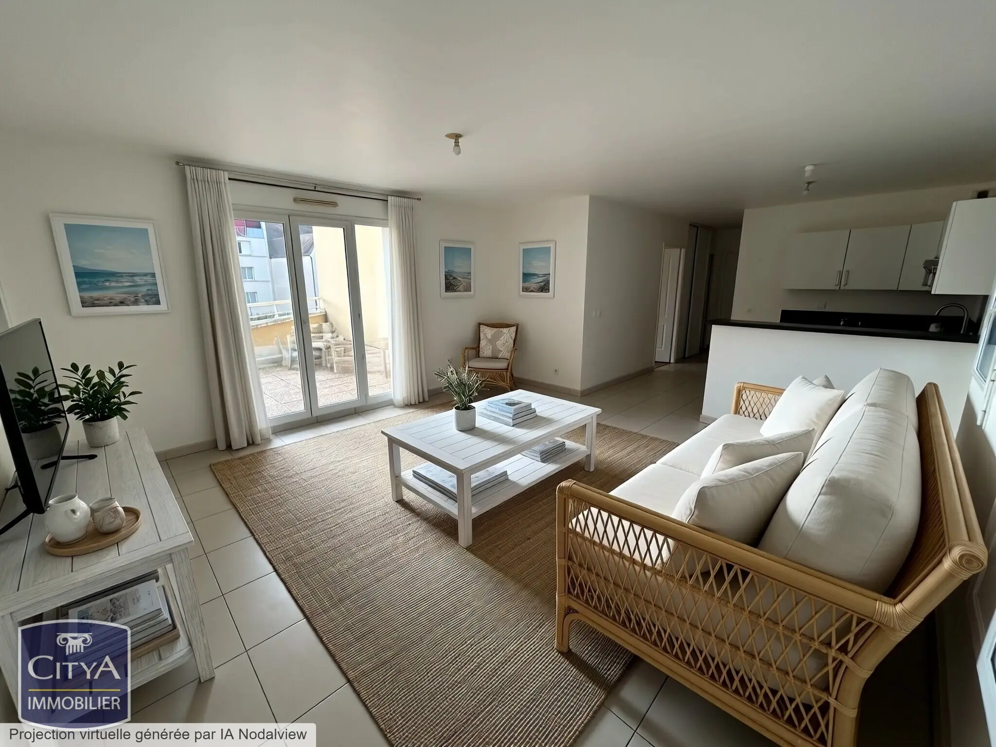 Appartement 3 pièces 65.57m²