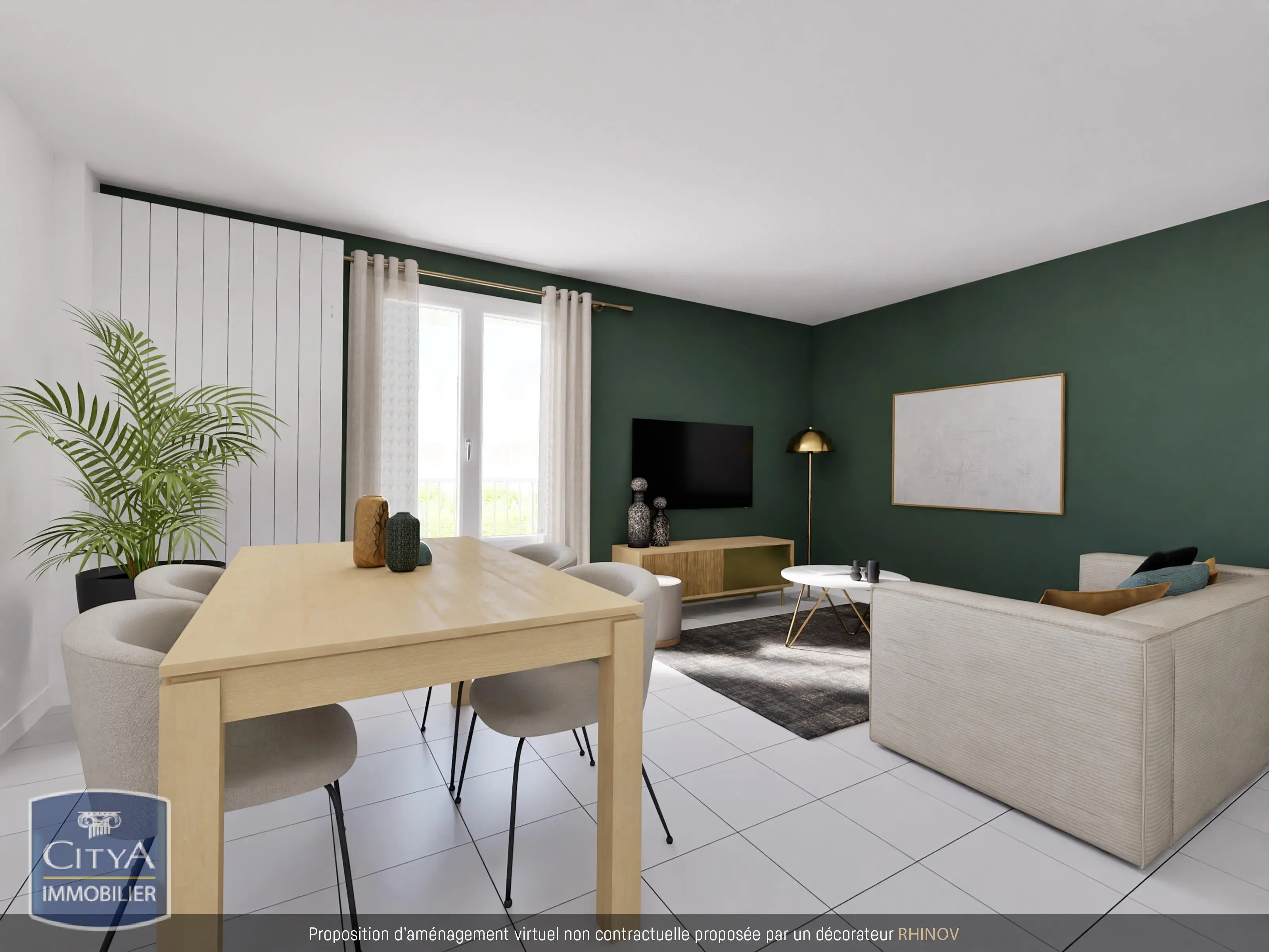 Appartement 3 pièces 67.04m²