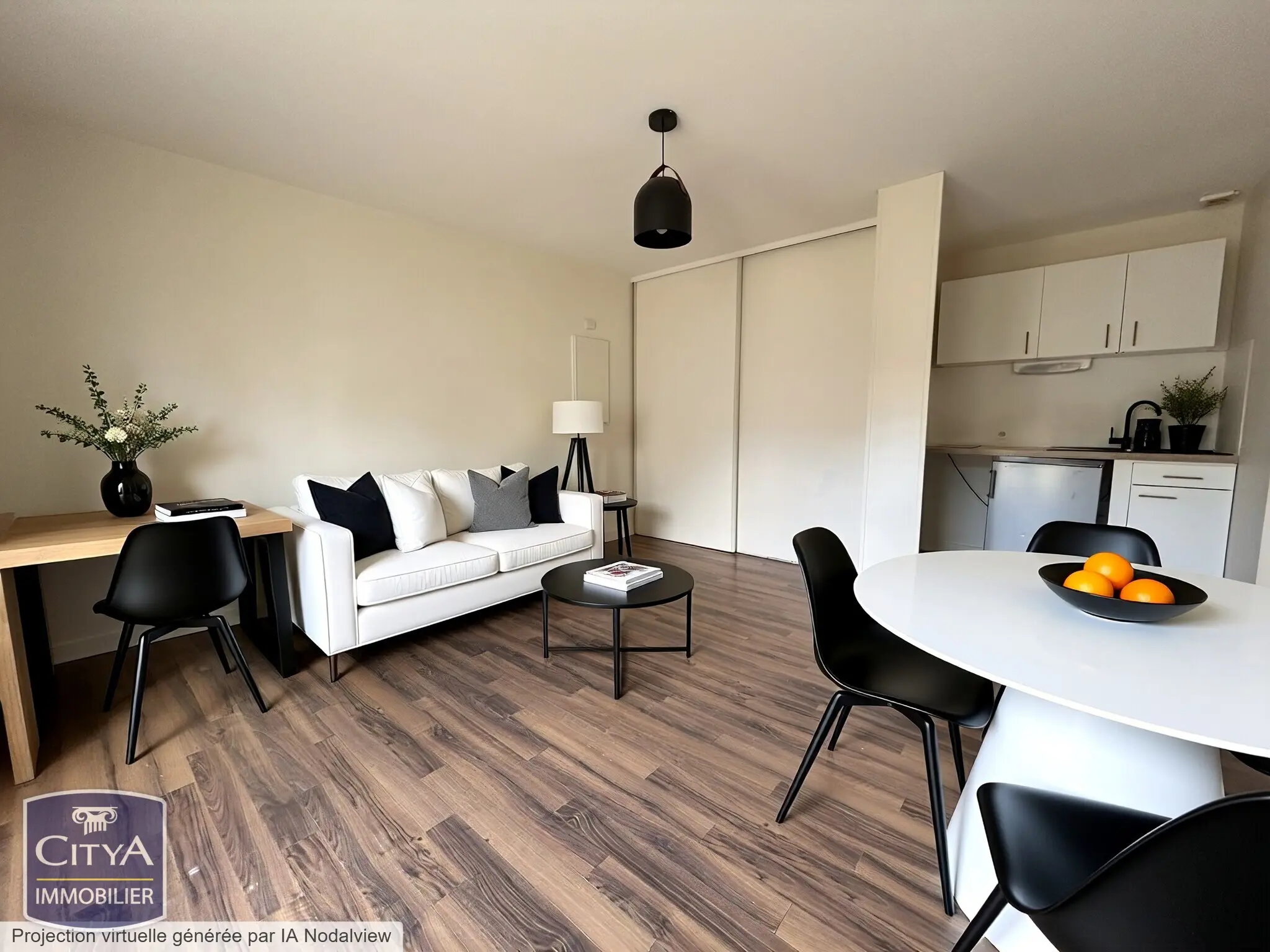 Appartement 2 pièces 30.8m²