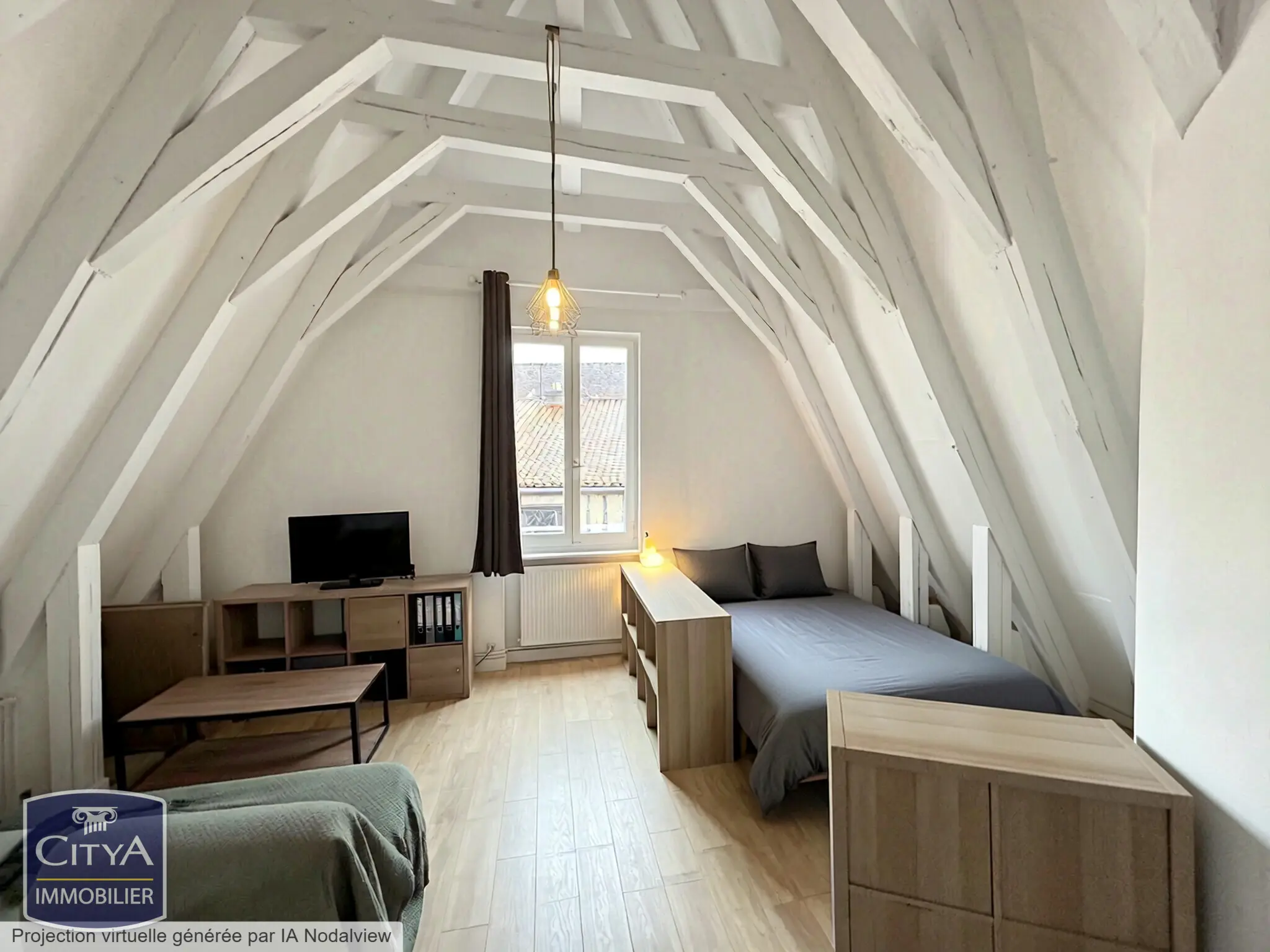 Appartement 1 pièces 26.61m²